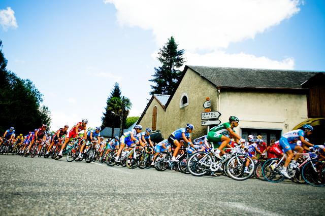 Cyclists in the Tour de France showcasing the mental endurance required to succeed in this iconic race.