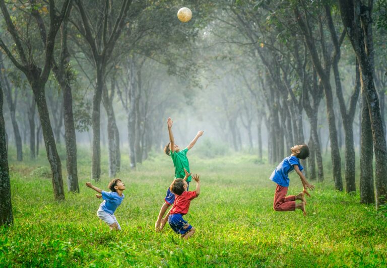 Athlete engaging in a playful training activity to build mental resilience and performance.