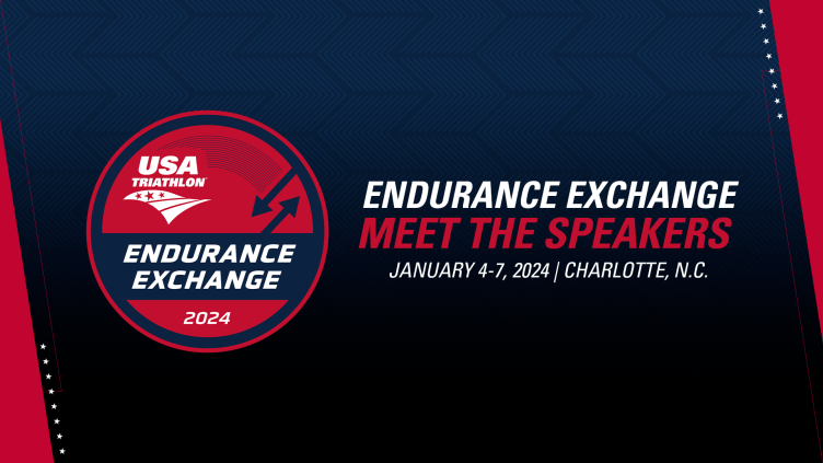 Logo from the USA Triathlon & USA Cycling's Endurance Exchange