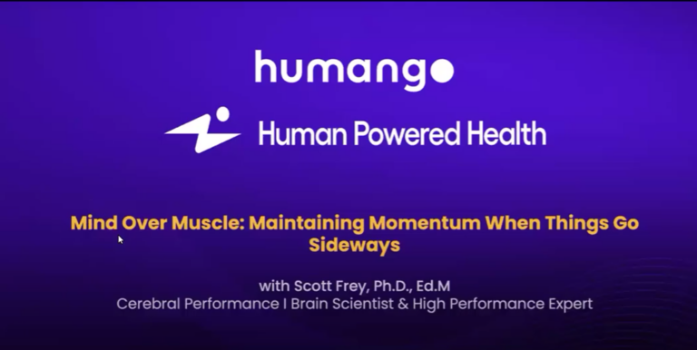 Watch Mind Over Muscle: Maintaining Momentum When Things Go Sideways